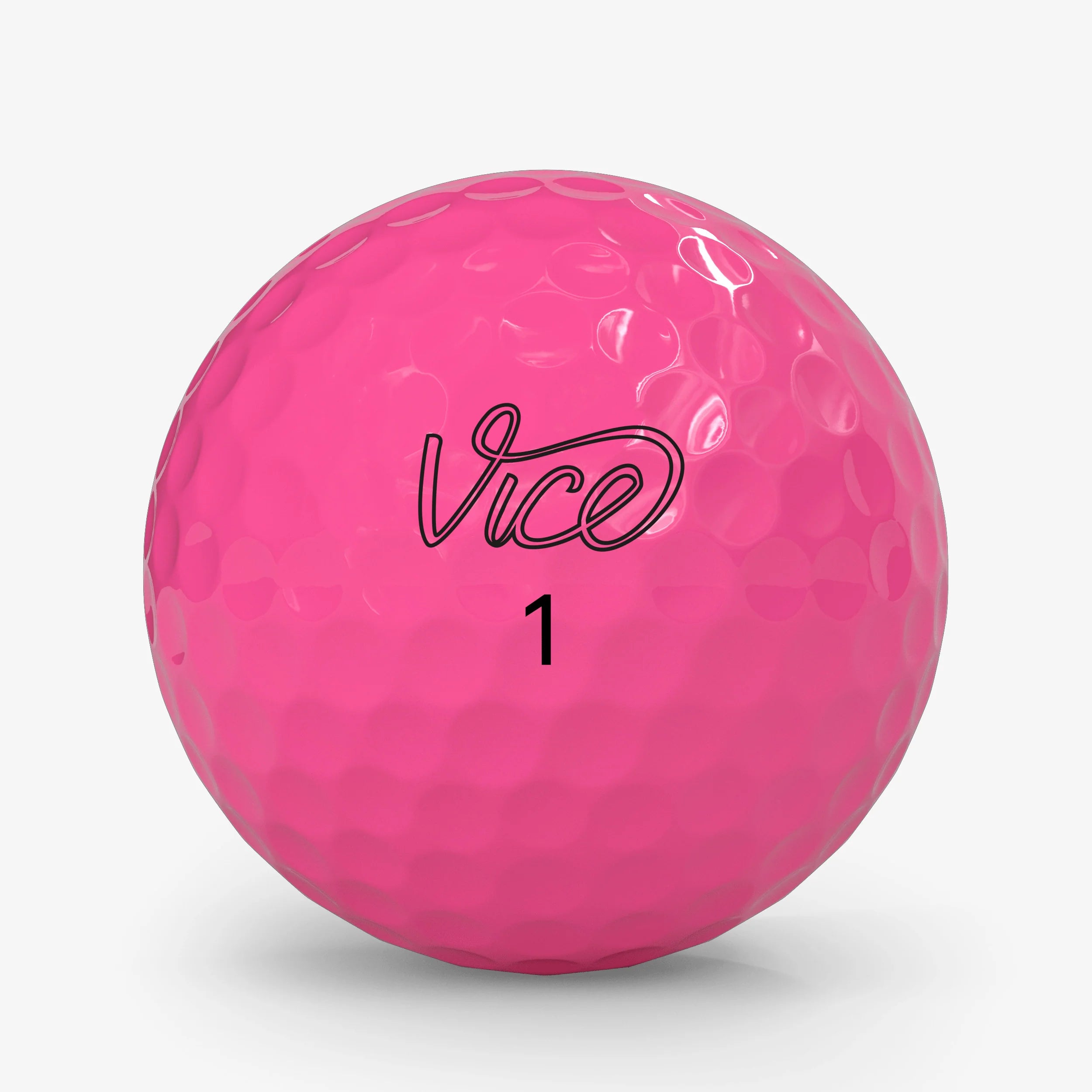 Vice Drive golf balls 1 Doz. (12 Balls) Pink. Get 10% off when buying any 3 Boxes